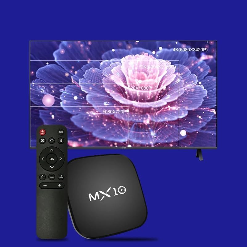 Transpeed Android TV Box n4K Streaming 2.4G WiFi 8GB Storage for Ultimate Viewing - Image 3